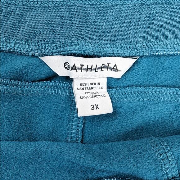 Athleta Teal Tencel Modal Blend Balance Jogger in Skylark Blue Plus‎ Size 3X - Picture 6 of 9